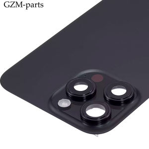 Coque arrière de <span class=keywords><strong>batterie</strong></span> de téléphone portable avec lentille en verre avec câble flexible NFC et lampe torche pour <span class=keywords><strong>iPhone</strong></span> 16 Pro Max Remplacement - Product Image 5