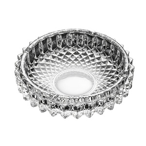 Cenicero de vidrio redondo con diseño de cristal grueso para uso en el hogar, hotel, KTV y oficina. - Product Image 5