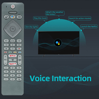 Control Remoto de Repuesto para Televisor LED LCD Android con Voz Inteligente HUAYU PH-V1 para Televisores Philips