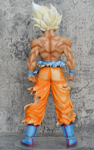 42cm <span class=keywords><strong>Dragon</strong></span> Balls Z Super Saiyan Goku PVC figura colección modelo juguete batalla daño reemplazable doble estilo figura de acción - Product Image 4