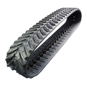 Mini Graafmachine <span class=keywords><strong>Rubber</strong></span> Rupsbandonderstel Onderdelen 230X96X31 230X96X33 230X72X43 Rubberen Sporen Te Koop - Product Image 4