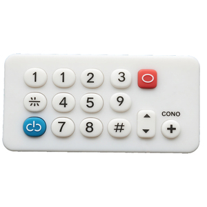 <span class=keywords><strong>Silicone</strong></span> điều khiển công nghiệp bàn phím với không thấm nước bền thân thiện với môi Backlit nút cho người tiêu dùng thiết bị điện tử - Product Image 4