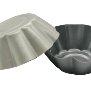 Moule à tarte aux oeufs de fleur en acier au carbone antiadhésif/forme de coquille de <span class=keywords><strong>tartelette</strong></span> - Product Image 6