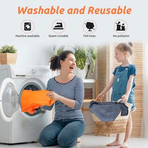 Sac fourre-tout pliable extra large réutilisable en polyester/nylon ripstop haute densité, couleur et logo personnalisables, marque Middle Yellow - Product Image 5