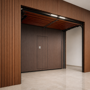 Porte <span class=keywords><strong>de</strong></span> <span class=keywords><strong>garage</strong></span> motorisée en verre et aluminium, porte <span class=keywords><strong>de</strong></span> <span class=keywords><strong>garage</strong></span> électrique, porte <span class=keywords><strong>de</strong></span> <span class=keywords><strong>garage</strong></span> automatique, <span class=keywords><strong>prix</strong></span> modernes, isolée, en solde, 16x7, 16x8, en plastique - Product Image 5
