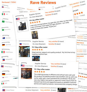 Tostadora de Café Industrial Comercial Yoshan de Fábrica, Máquina Tostadora de Granos de Café de 6Kg, 10Kg, 12Kg - Product Image 3