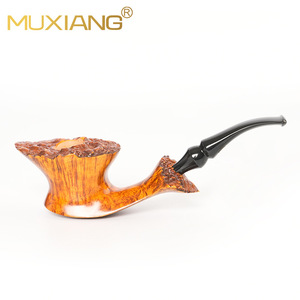 Muxiang Handmade Tobacco Pipe Free Type With Filter For Men Smoking Accessory - Product Image 2