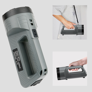 Type-C sạc bên đèn kép chuyển đổi mới cường độ cao tìm kiếm ánh với dây đeo vai và USB đầu ra Cắm Trại Đèn Ngoài Trời - Product Image 6