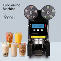 Machine de scellage de gobelets en papier entièrement automatique G.Master 110V, prise américaine, pour usage commercial, café, économie d'énergie