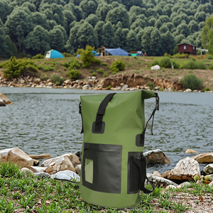 Meilleur sac à dos sec de banlieue en PVC léger pour le cyclisme urbain de tous les jours Gamme 40L 45L 50L 60L Pliable et portable - Product Image 6