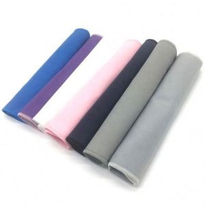 Custom Microfiber Silver Glasses Polishing Cloth with logo Printed - Product Image 3