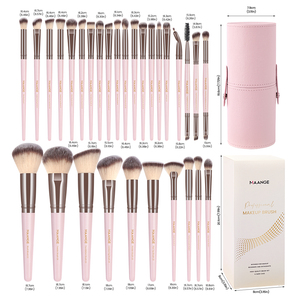 MAANGE Nueva Llegada, 30 Piezas, Brochas de Maquillaje Rosas, Juego de Brochas Cosméticas de Lujo Profesionales al por Mayor, Juego de Brochas de Maquillaje Profesional - Product Image 5