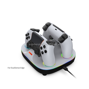 Dobe TP5-35115 Phổ Kép Nhanh Chóng Sạc Dock Cơ Sở Cho PS5 / PS5 Cạnh Trò Chơi Điều Khiển Phí Trạm Với Bầu Không Khí Ánh Sáng - Product Image 5