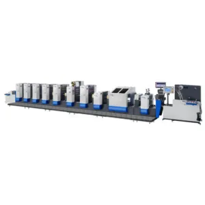 Automatische Offsetdrukmachine Rolpapier Etiket Afdrukken Offsetmachine 4 Kleuren Te Koop