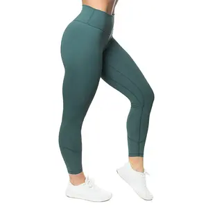 Oem अनुकूलित संपीड़न खाली जिम उच्च कमर पैंट महिला स्वास्थ्य शरीर पुनर्नवीनीकरण Activewear योग फिटनेस लेगिंग