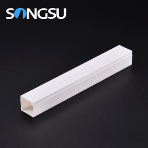 Kích Thước Khác Nhau Chống Cháy 16X16 25X16 40X25 50X50 Nhựa Điện Dây Cáp Ống Dẫn <span class=keywords><strong>Pvc</strong></span> Cáp <span class=keywords><strong>Trunking</strong></span> - Product Image 5