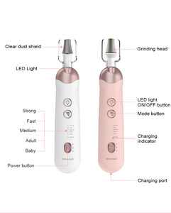 Machine à ongles sans fil professionnelle personnalisée 8 en 1, 5 vitesses, kit de manucure et pédicure, lime à ongles - Product Image 2