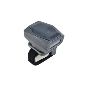 Hot bán ngón tay máy quét không dây Bluetooth <span class=keywords><strong>Laser</strong></span> máy quét mã vạch cho kho - Product Image 3