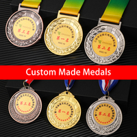 Médaille de trophée sportif en métal (cuivre, zinc, or) gravée sur mesure, écologique et très populaire pour le basketball et le taekwondo