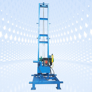 Perforadora de Pozos de Agua Eléctrica Automática para Geotermia, Mini Plataforma de Perforación de 50 m, Precio para una Unidad - Product Image 1