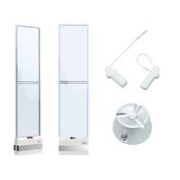 Systèmes EAS électroniques avancés E-Bit AM-071, système d'alarme 58 kHz, portée de détection de 1,5 à 3 m pour les étiquettes de sécurité des vêtements, vente au détail