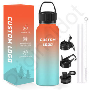 OEM BPA Free 32oz Double Wall Stainless Steel Vacuum Insulated Gym Sports Water <b>Bottle</b> - Product Image 4