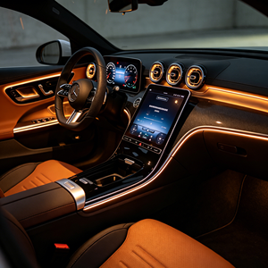 Kit d'éclairage d'ambiance intérieur LED 256 couleurs RHD/LHD ICarsin pour Mercedes Benz Classe A W177 CLA W118 2020-2025 – Accessoires - Product Image 6