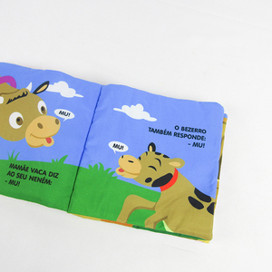 Giáo Dục Sớm Bé Khác Đồ Chơi Có Thể Giặt Bé Tắm Sách, Không Độc Hại Vải Mềm Bé Vải Sách - Product Image 6