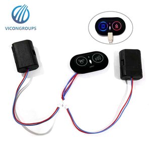 Masajeador Shiatsu de espalda y cuello con interruptor y vibrador DC Electrodoméstico electrónico Material plástico 5V Max. Voltaje - Product Image 5