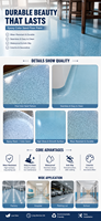 Peinture époxy bicomposante à base d'eau RHEIN, haute brillance, résistante aux produits chimiques, pour sols en sable, Guangdong