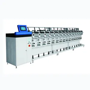 High speed bobbin yarn winding machine for soft winding