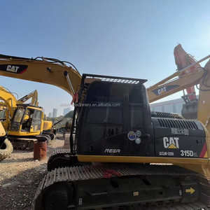 Excavatrice sur chenilles CAT315D d'occasion, haute efficacité de travail, 15 tonnes, taille moyenne, garantie 1 an, en promotion - Product Image 1