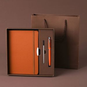 Caja de Regalo con Logotipo Personalizado Impreso en UV, Artículos Promocionales Corporativos para Oficina, Sets de Papelería de Regalo, Cuaderno de Tapa Dura de Cuero PU - Product Image 5