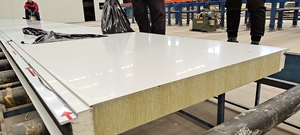 Panel Sándwich <span class=keywords><strong>de</strong></span> Lana <span class=keywords><strong>de</strong></span> Roca, Acero <span class=keywords><strong>de</strong></span> Color, Ignífugo, Aislamiento Térmico <span class=keywords><strong>para</strong></span> <span class=keywords><strong>Techos</strong></span> <span class=keywords><strong>de</strong></span> Almacenes, Talleres, Paredes Exteriores, Ecológico <span class=keywords><strong>y</strong></span> Moderno - Product Image 6