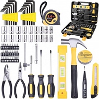 Producto Popular 2025, Kit de Herramientas Manuales para el Hogar, Juego de Herramientas Manuales Combinadas para Uso en el Automóvil y Regalos