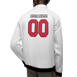 Fútbol americano Kansas City Team Winter Zip-up Chaquetas <span class=keywords><strong>de</strong></span> hombre casuales simples y elegantes Chaqueta <span class=keywords><strong>de</strong></span> rugby - Product Image 2