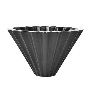 ถ้วยเซรามิกตัวกรองกาแฟดริปแบบพับ,ที่กรองกาแฟชงกาแฟชงกาแฟแบบบาริสต้ากลางแจ้งถ้วยกรองกาแฟอุปกรณ์เสริม - Product Image 5