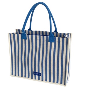 Large Capacity Yarn Dyed Women Shoulder Handbag Non-Slip <b>Canvas</b> <b>Tote</b> Purse High-End Custom Shoulder Bag for Daily Use - Product Image 3