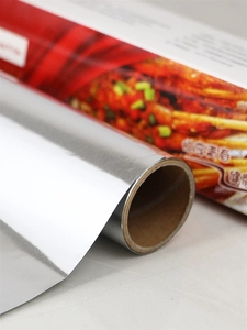 Household Kitchen10to20mic Thickness Aluminum <b>Foil</b> Paper Food Grade Aluminum <b>Foil</b> Roll for Food Packing - Product Image 5