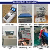 10K 3435K NTC Thermistor Berlapis Nikel Sensor Probe Suhu Presisi Tinggi Akurasi 1C hingga +120C Komponen Elektronik