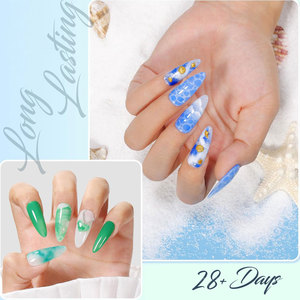 Meilleures ventes Vernis à ongles <span class=keywords><strong>en</strong></span> gel UV LED à label privé Soak Blooming Vegan Écologique Longue durée Non toxique Bouteille - Product Image 5