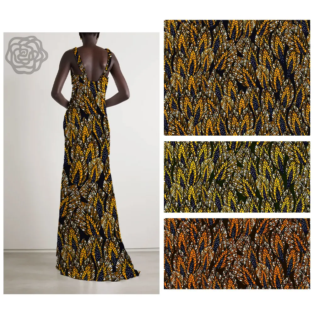 Розничная продажа по приемлемой цене, дизайнерская африканская ткань с принтом dirac, Сомалийская африканская восковая ткань, 100% хлопок, анкарская ткань