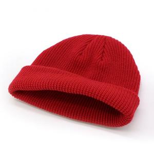 Tùy Chỉnh <span class=keywords><strong>Men</strong></span> Dệt Kim Hat Beanie Skull Cap Cuff Hat Thu Gọn Retro Hải Quân Phong Cách Thủy Thủ - Product Image 1