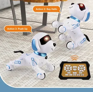 Article populaire : <span class=keywords><strong>Chien</strong></span> <span class=keywords><strong>robot</strong></span> intelligent programmable, jouet télécommandé avec fonctions de <span class=keywords><strong>danse</strong></span> et de programmation - Product Image 5