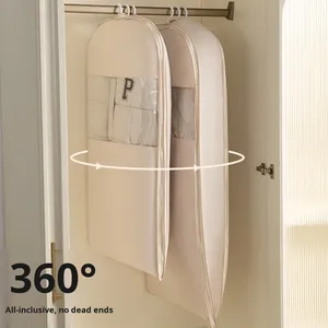 Bolsa de Almacenamiento para Chaqueta BRM Peach Skin, Funda Protectora para Ropa y Abrigos, Bolsa Transparente para Guardarropa, Estilo Moderno y <span class=keywords><strong>Simple</strong></span> - Product Image 2