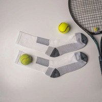 Chaussettes de course à compression Chaussettes d'équipage à coussin Chaussettes personnalisées OEM Vente en gros