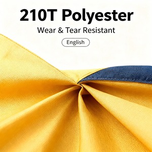 Tente de toit portable double couche en tissu Oxford, imperméable, installation rapide, pour camping en plein air, plage, alpinisme, nuitée, deux personnes - Product Image 4