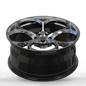 Jantes forgées Hyper Black 18-20 pour voitures 5x110, compatibles Alfa Romeo Stelvio Giulia 156 Giulietta Gtam Ti Sport 159 Mito Qv - Product Image 3