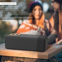 OEM&ODM Audio TWS V5.3 IPX7 Étanche Portable Charge sans fil Haut-parleur pleine gamme