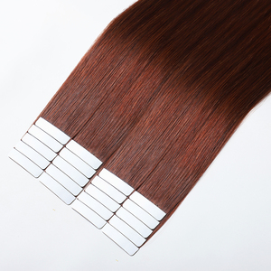 Extensions de cheveux adhésives sans couture à double trame, extensions de cheveux <span class=keywords><strong>Remy</strong></span> vierges à cuticules intactes, extensions de cheveux 100% humains à bandes adhésives - Product Image 4